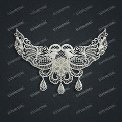 Jewelry set Filigree Set White Wax Casting Resin 3D Printing Service CS03T-006ap