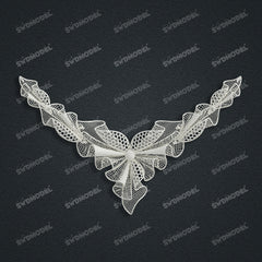 Jewelry set Filigree Set White Wax Casting Resin 3D Printing Service CS61T-002wt