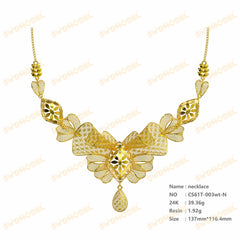 Jewelry set Filigree Set White Wax Casting Resin 3D Printing Service CS61T-003wt