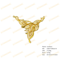 Jewelry set Filigree Set White Wax Casting Resin 3D Printing Service CS61T-005wt