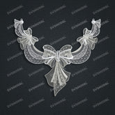 Jewelry set Filigree Necklace White Wax Casting Resin 3D Printing Service CS61T-006wt-N