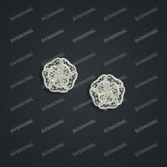 Jewelry set Filigree Set White Wax Casting Resin 3D Printing Service CS61T-011wt