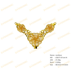 Jewelry set Filigree Set White Wax Casting Resin 3D Printing Service CS61T-011wt
