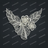 Jewelry set Filigree Necklace White Wax Casting Resin 3D Printing Service CS61T-017wt-N