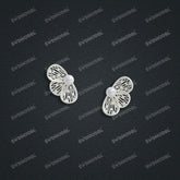 Jewelry set Filigree Earrings White Wax Casting Resin 3D Printing Service CS03T-020wt-E