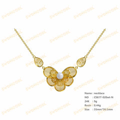 Jewelry set Filigree Set White Wax Casting Resin 3D Printing Service CS61T-020wt