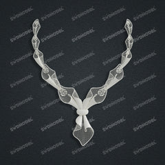 Jewelry set Filigree Set White Wax Casting Resin 3D Printing Service CS61T-032wt