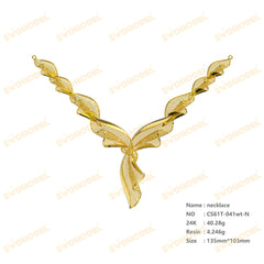 Jewelry set Filigree Set White Wax Casting Resin 3D Printing Service CS61T-041wt