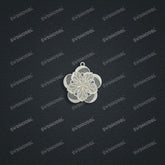 Jewelry set Filigree Necklace White Wax Casting Resin 3D Printing Service CS61T-067wt-P