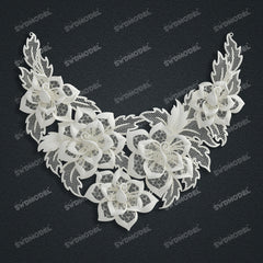 Jewelry set Filigree Set White Wax Casting Resin 3D Printing Service CS62T-002ch