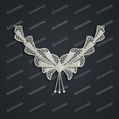 Jewelry set Filigree Set White Wax Casting Resin 3D Printing Service CS62T-003ch