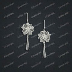 Jewelry set Filigree Set White Wax Casting Resin 3D Printing Service CS62T-005ch