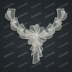 Jewelry set Filigree Set White Wax Casting Resin 3D Printing Service CS62T-005ch