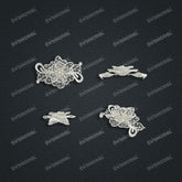 Jewelry set Filigree Bracelet White Wax Casting Resin 3D Printing Service CS62T-006ch-B