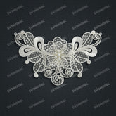 Jewelry set Filigree Necklace White Wax Casting Resin 3D Printing Service CS62T-006ch-N
