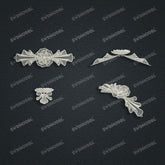Jewelry set Filigree Bracelet White Wax Casting Resin 3D Printing Service CS62T-010ch-B