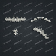 Jewelry set Filigree Set White Wax Casting Resin 3D Printing Service CS62T-012ch