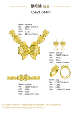 Jewelry set Filigree Set White Wax Casting Resin 3D Printing Service CS62T-014ch