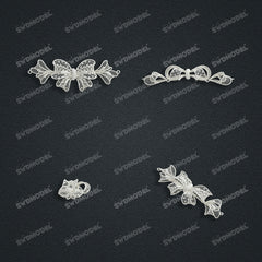 Jewelry set Filigree Set White Wax Casting Resin 3D Printing Service CS63T-001ap
