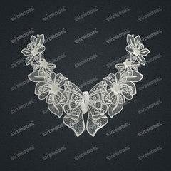 Jewelry set Filigree Set White Wax Casting Resin 3D Printing Service CS63T-003ap(N1)