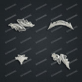 Jewelry set Filigree Bracelet White Wax Casting Resin 3D Printing Service CS63T-004ap-B1