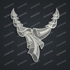 Jewelry set Filigree Set White Wax Casting Resin 3D Printing Service CS63T-004ap