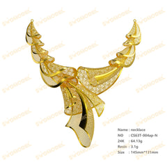 Jewelry set Filigree Set White Wax Casting Resin 3D Printing Service CS63T-004ap