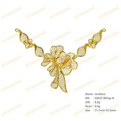 Jewelry set Filigree Set White Wax Casting Resin 3D Printing Service CS63T-007ap