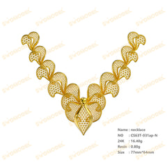 Jewelry set Filigree Set White Wax Casting Resin 3D Printing Service CS63T-031ap