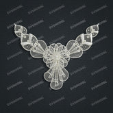 Jewelry set Filigree Necklace White Wax Casting Resin 3D Printing Service CS63T-032ap-N