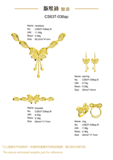Jewelry set Filigree Set White Wax Casting Resin 3D Printing Service CS63T-036ap