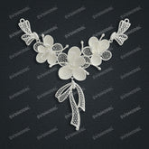 Jewelry set Filigree Necklace White Wax Casting Resin 3D Printing Service CS63T-101ap-N