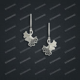 Jewelry set Filigree Earrings White Wax Casting Resin 3D Printing Service CS63T-104ap-E