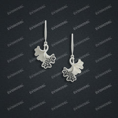 Jewelry set Filigree Earrings White Wax Casting Resin 3D Printing Service CS63T-104ap-E