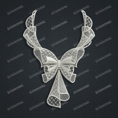 Jewelry set Filigree Set White Wax Casting Resin 3D Printing Service CS64T-005kr
