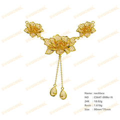 Jewelry set Filigree Set White Wax Casting Resin 3D Printing Service CS64T-008kr