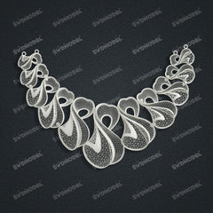 Jewelry set Filigree Set White Wax Casting Resin 3D Printing Service CS64T-010kr
