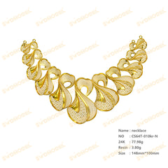 Jewelry set Filigree Set White Wax Casting Resin 3D Printing Service CS64T-010kr