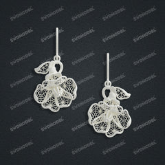 Jewelry set Filigree Set White Wax Casting Resin 3D Printing Service CS64T-012kr