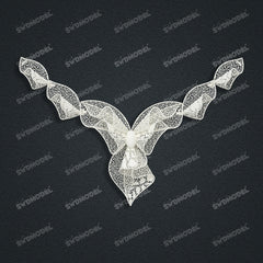 Jewelry set Filigree Set White Wax Casting Resin 3D Printing Service FST-01