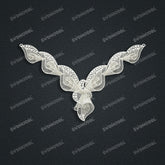 Jewelry set Filigree Necklace White Wax Casting Resin 3D Printing Service FST-02-N