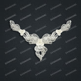 Jewelry set Filigree Necklace White Wax Casting Resin 3D Printing Service FST-03-N