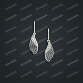 Jewelry set Filigree Earrings White Wax Casting Resin 3D Printing Service FST-07-E