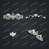 Jewelry set Filigree Bracelet White Wax Casting Resin 3D Printing Service FST-09-B