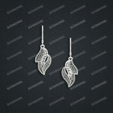 Jewelry set Filigree Earrings White Wax Casting Resin 3D Printing Service FST-16-E
