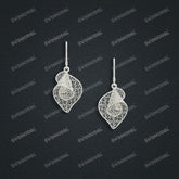 Jewelry set Filigree Earrings White Wax Casting Resin 3D Printing Service FST-19-E