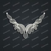 Jewelry set Filigree Necklace White Wax Casting Resin 3D Printing Service FZY-08-N