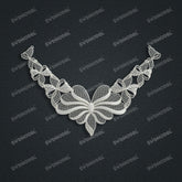 Jewelry set Filigree Necklace White Wax Casting Resin 3D Printing Service FZY-09-N