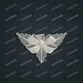 Jewelry set Filigree Necklace White Wax Casting Resin 3D Printing Service HNM-05-N
