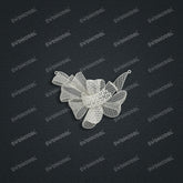 Jewelry set Filigree Necklace White Wax Casting Resin 3D Printing Service HNM-08-N